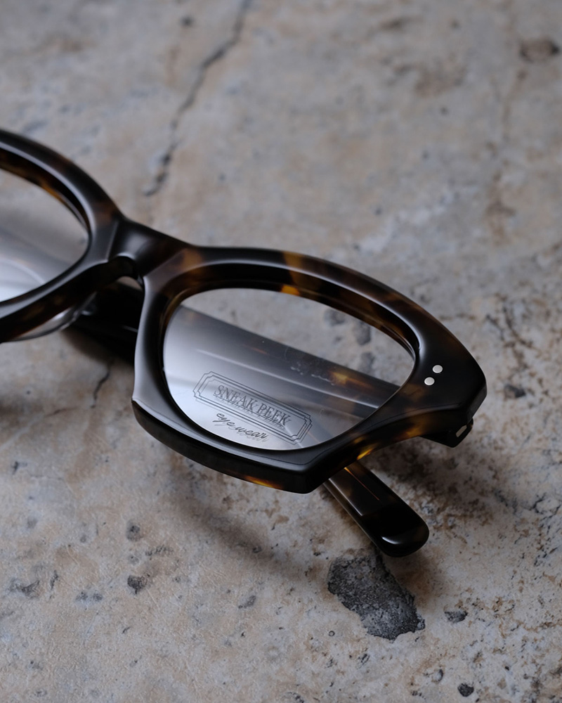 HibiMegane ONLINE SHOP / 若き新星「SNEAK PEEK」クラフツマンシップ